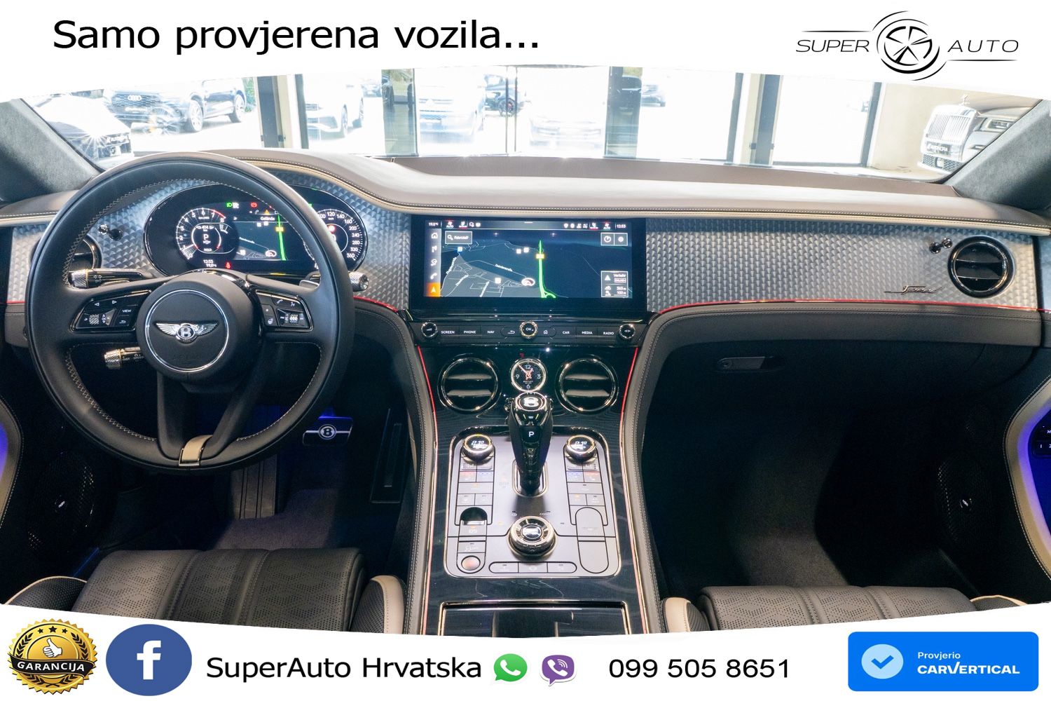 Bentley Continental GT IV 4.0 V8 TFSi (782 KS) AWD DCT LED+GR SJED+ACC