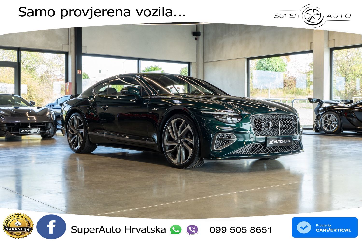 Bentley Continental GT IV 4.0 V8 TFSi (782 KS) AWD DCT LED+GR SJED+ACC