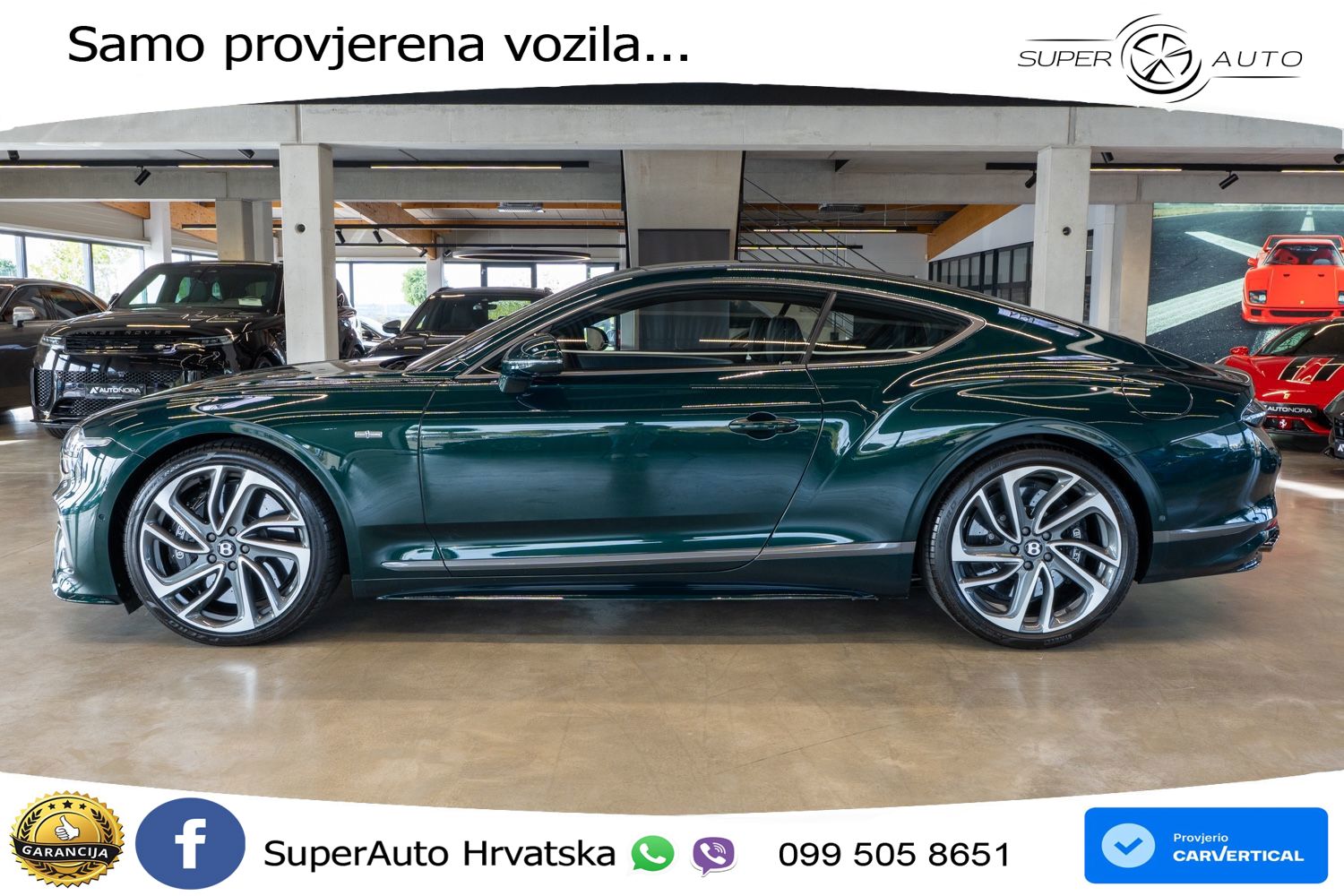 Bentley Continental GT IV 4.0 V8 TFSi (782 KS) AWD DCT LED+GR SJED+ACC