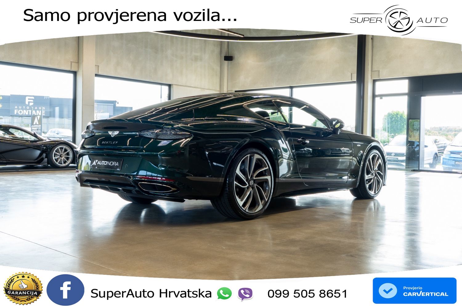 Bentley Continental GT IV 4.0 V8 TFSi (782 KS) AWD DCT LED+GR SJED+ACC