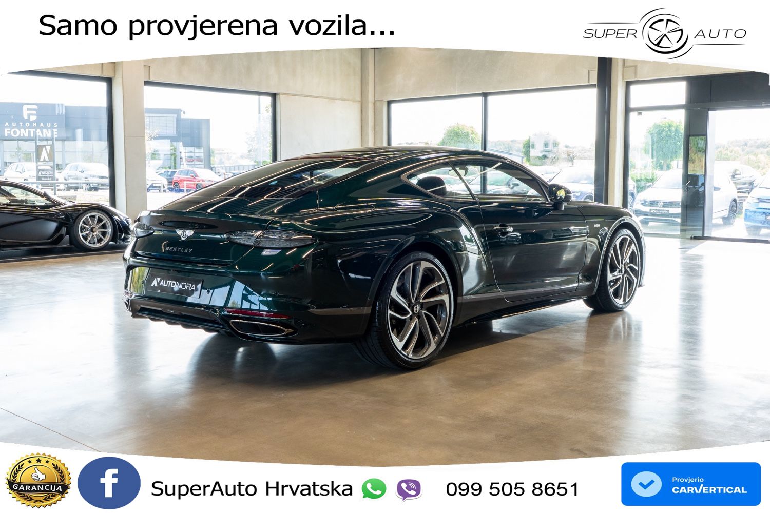 Bentley Continental GT IV 4.0 V8 TFSi (782 KS) AWD DCT LED+GR SJED+ACC