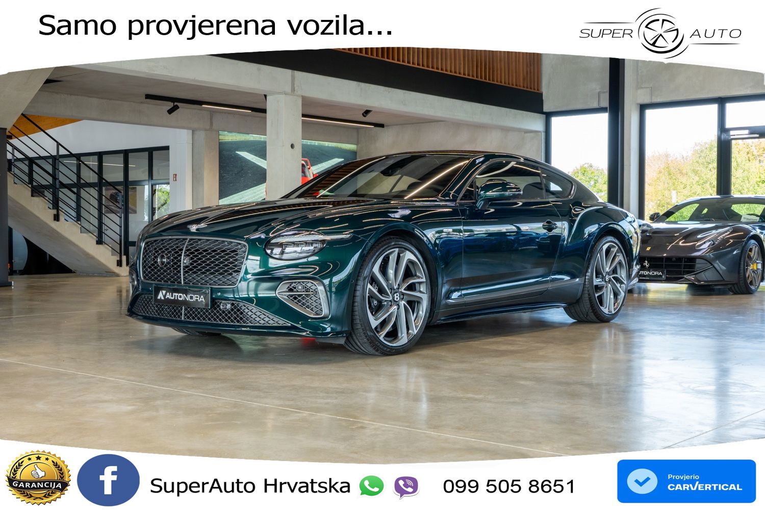 Bentley Continental GT IV 4.0 V8 TFSi (782 KS) AWD DCT LED+GR SJED+ACC