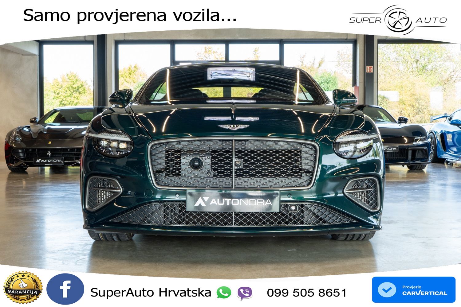 Bentley Continental GT IV 4.0 V8 TFSi (782 KS) AWD DCT LED+GR SJED+ACC