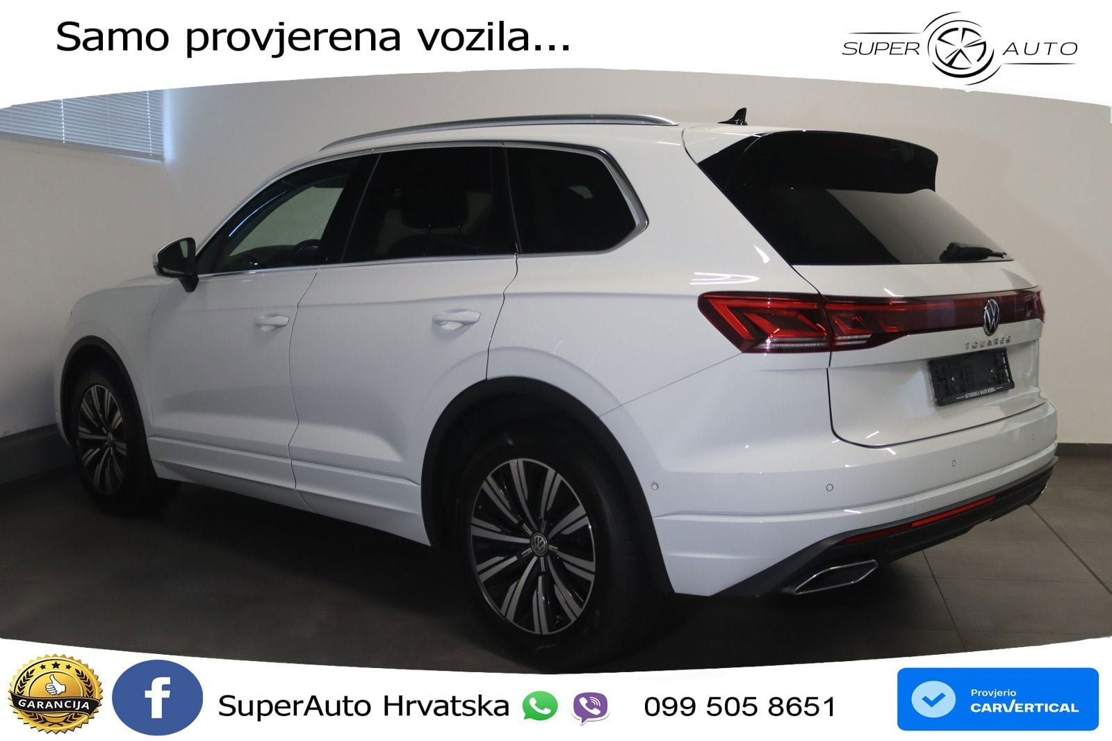 Volkswagen Touareg 3.0 V6 TDI (231 KS) 4MOTION Tiptronic ZRAČNI+ACC+GR SJED+KAM