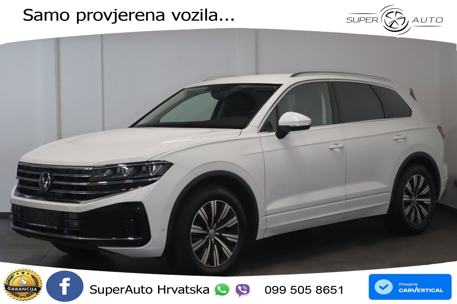 Volkswagen Touareg 3.0 V6 TDI (231 KS) 4MOTION Tiptronic ZRAČNI+ACC+GR SJED+KAM