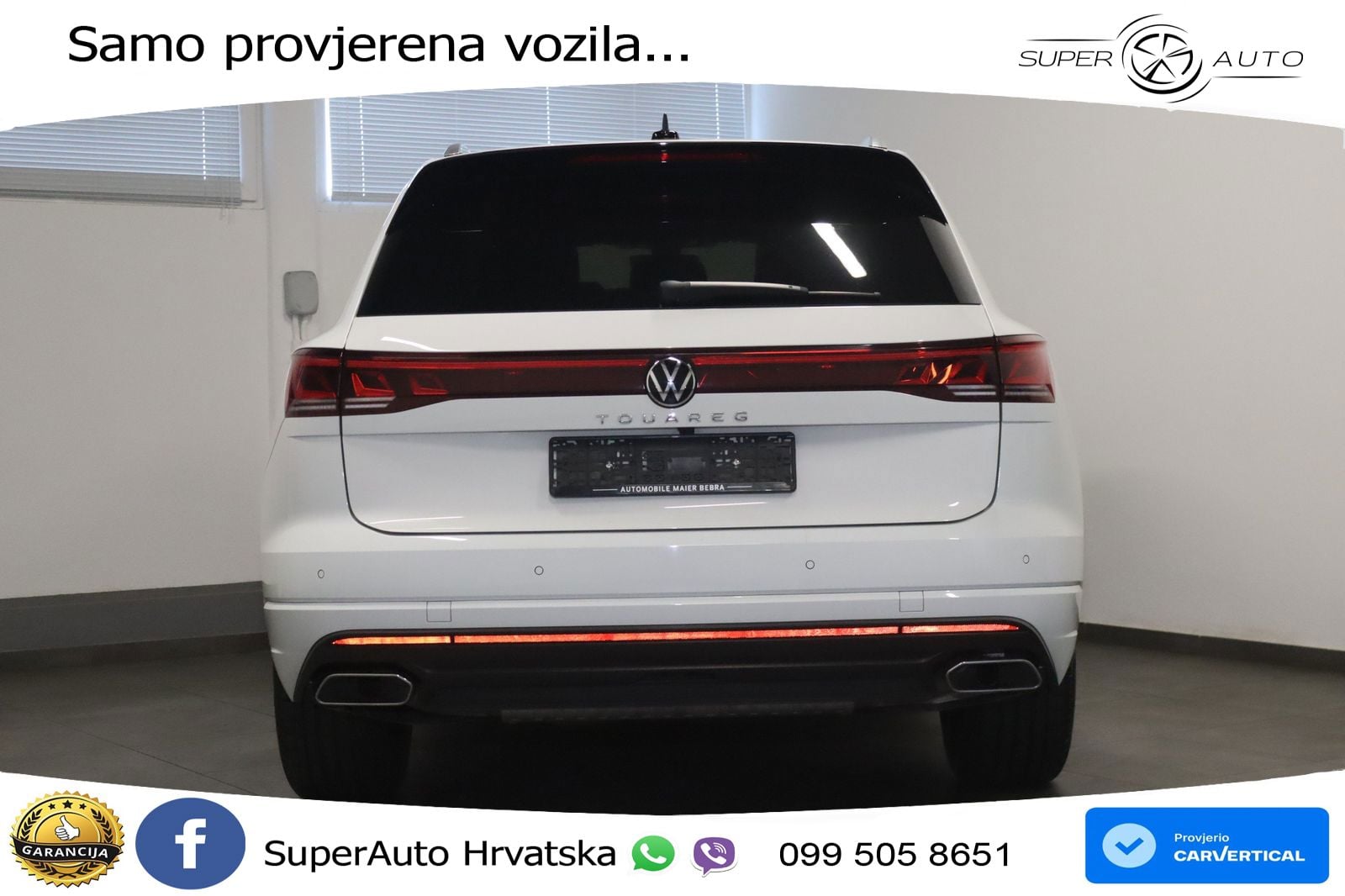 Volkswagen Touareg 3.0 V6 TDI (231 KS) 4MOTION Tiptronic ZRAČNI+ACC+GR SJED+KAM