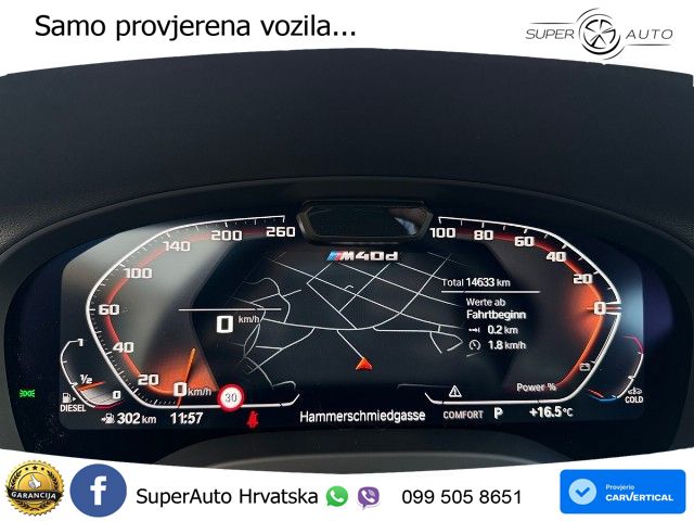 BMW X3 M40d xDrive Steptronic LED+GR SJED+ACC