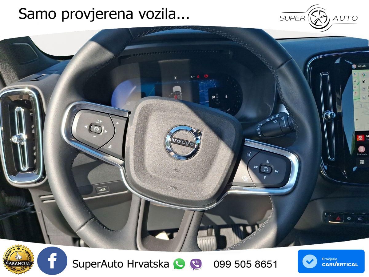 Volvo XC40 2.0 B3 163 KS Automatic ACC+GR SJED+360+PANO