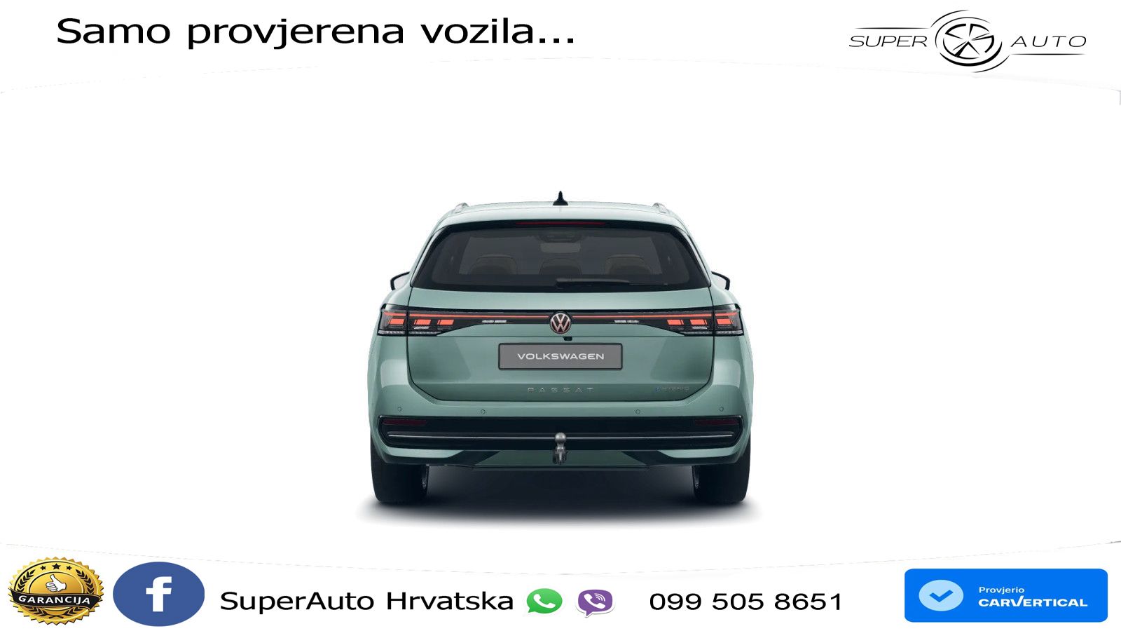 Volkswagen Passat Variant 1.5 TSI (272 KS) eHybrid DSG Elegance LED+GR SJED+ACC