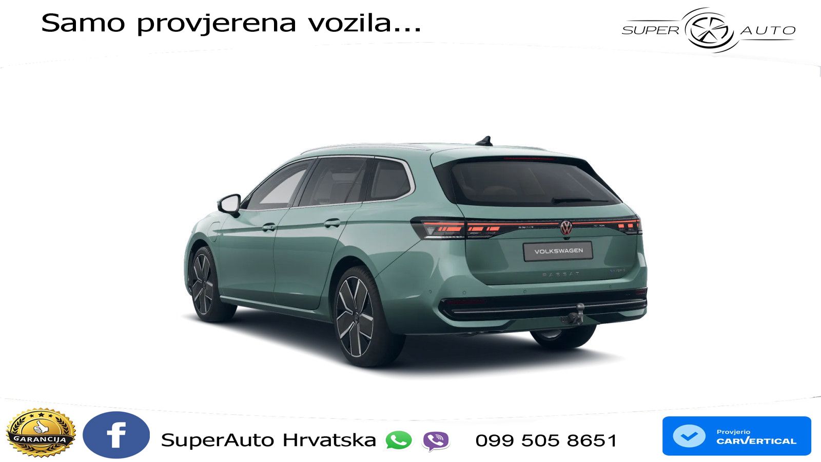 Volkswagen Passat Variant 1.5 TSI (272 KS) eHybrid DSG Elegance LED+GR SJED+ACC