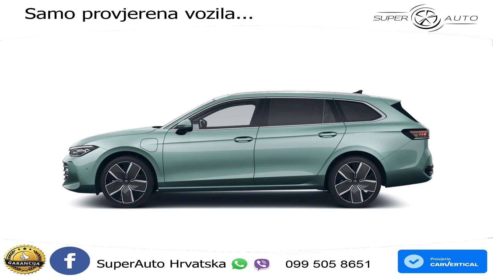 Volkswagen Passat Variant 1.5 TSI (272 KS) eHybrid DSG Elegance LED+GR SJED+ACC