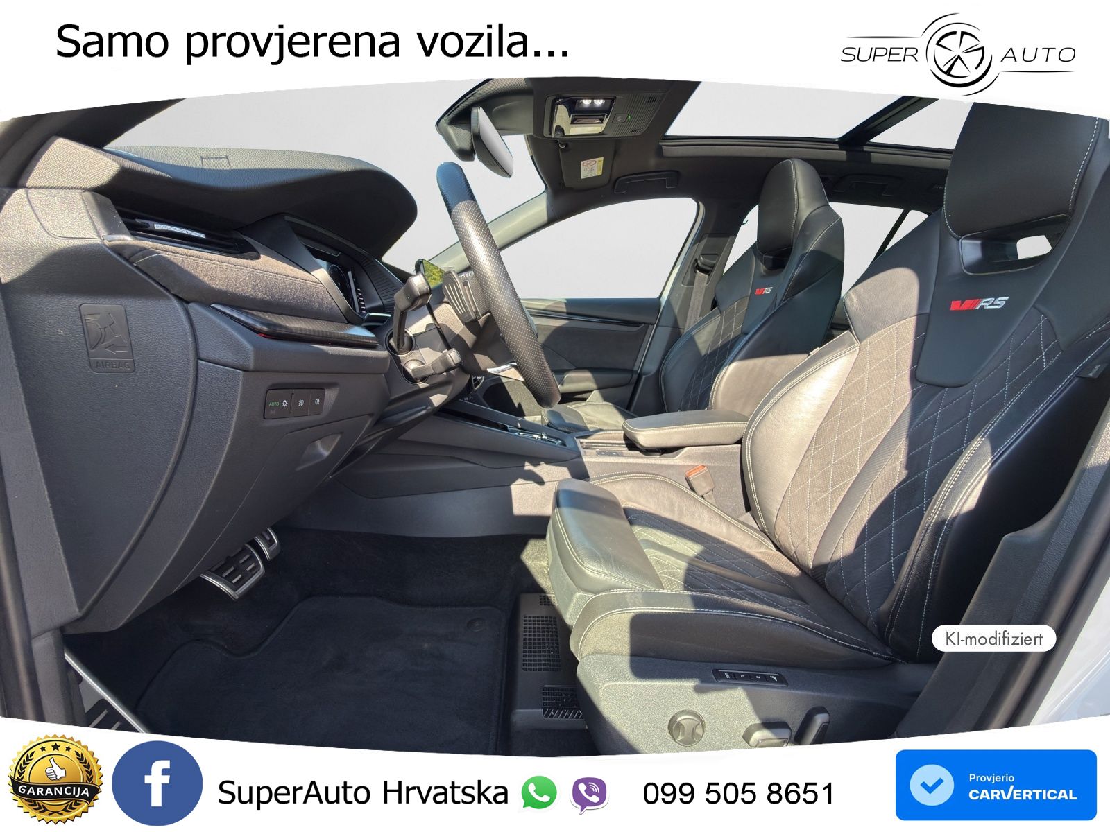 Škoda Octavia Combi RS 2.0 TDI (200 KS) DSG LED+GR SJED+ACC