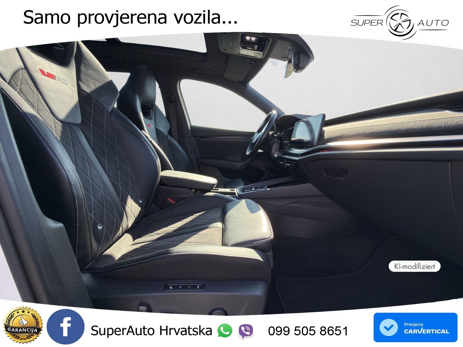 Škoda Octavia Combi RS 2.0 TDI (200 KS) DSG LED+GR SJED+ACC