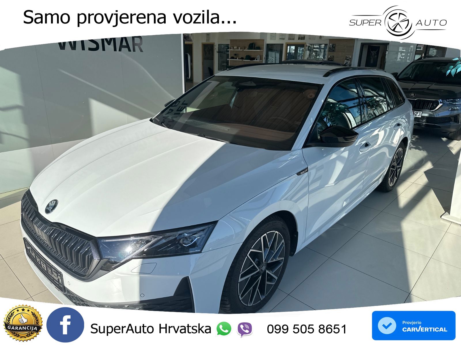 Škoda Octavia Combi 1.5 TSI (150 KS) DSG SportLine LED+GR SJED+ACC