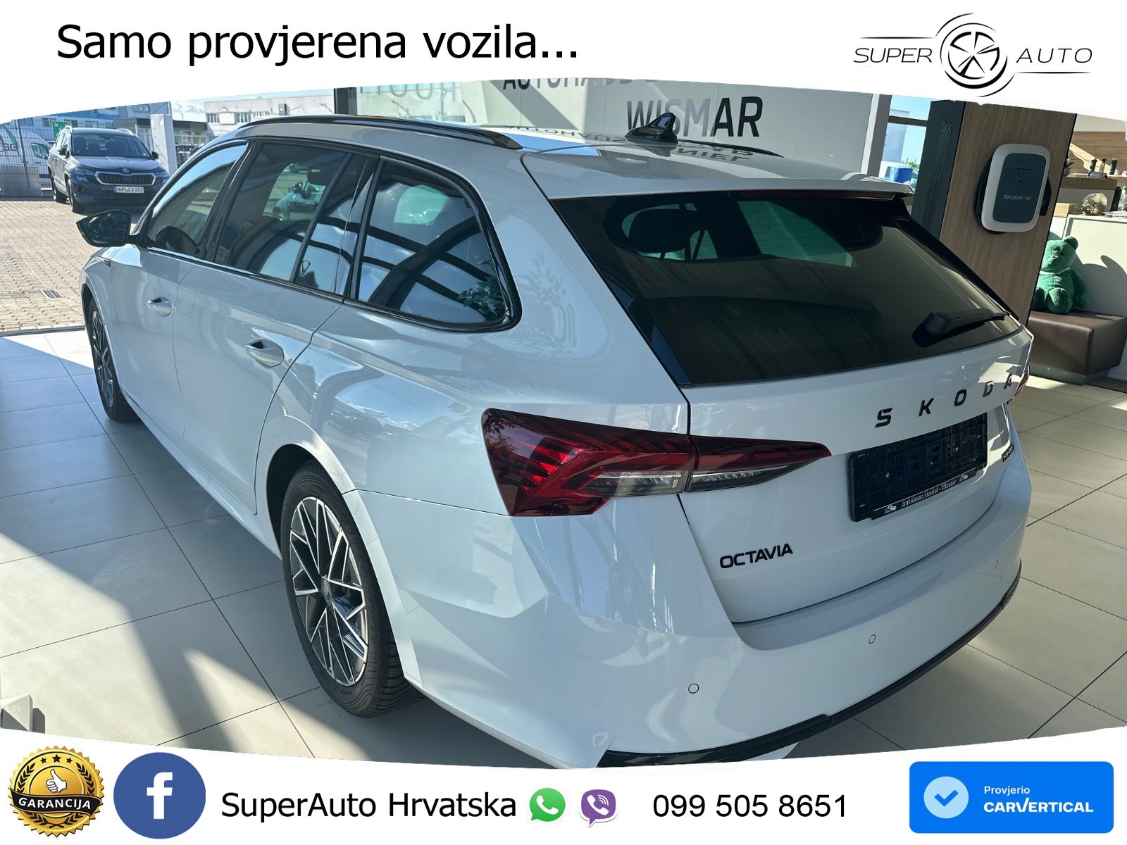 Škoda Octavia Combi 1.5 TSI (150 KS) DSG SportLine LED+GR SJED+ACC