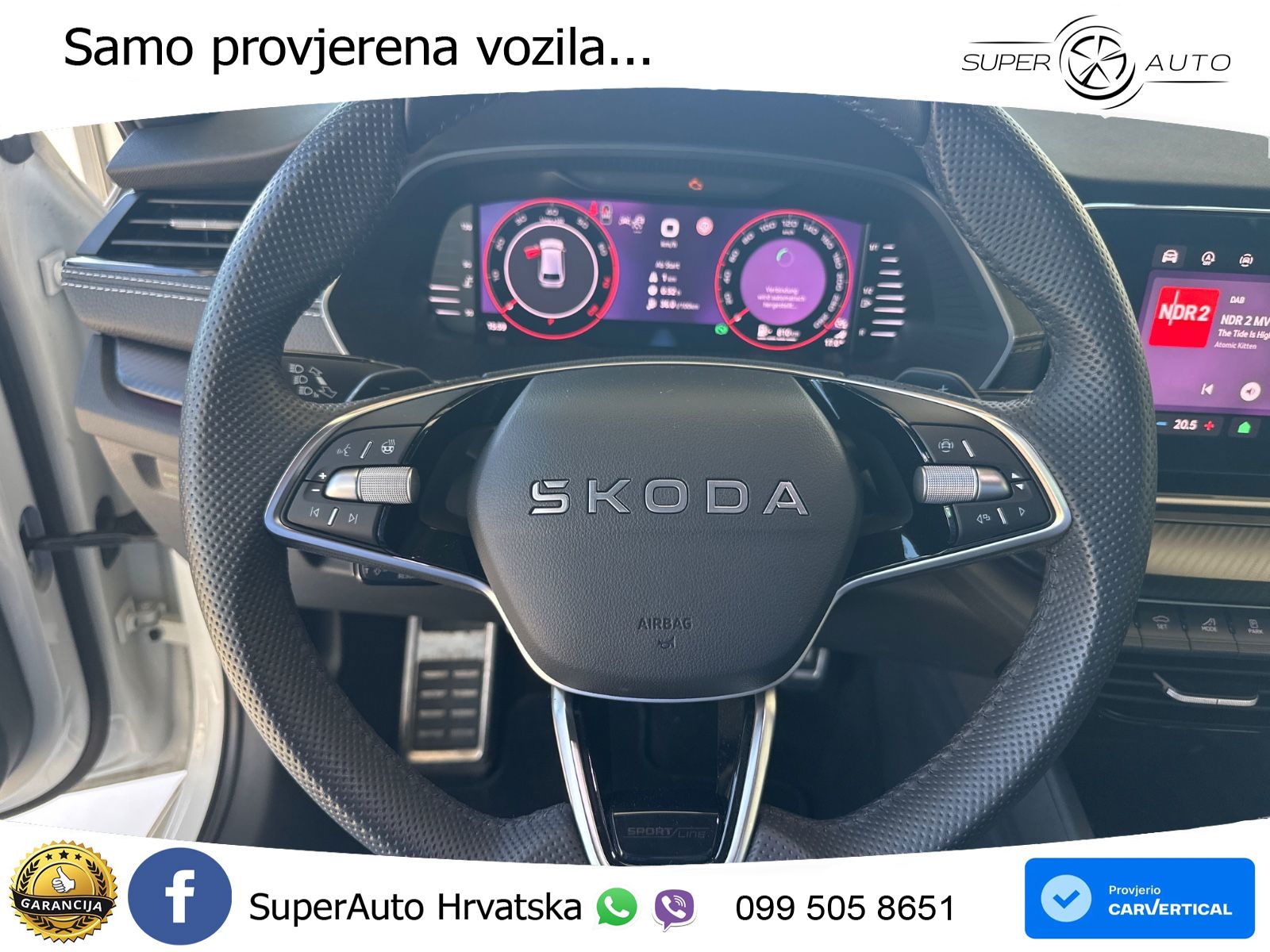 Škoda Octavia Combi 1.5 TSI (150 KS) DSG SportLine LED+GR SJED+ACC