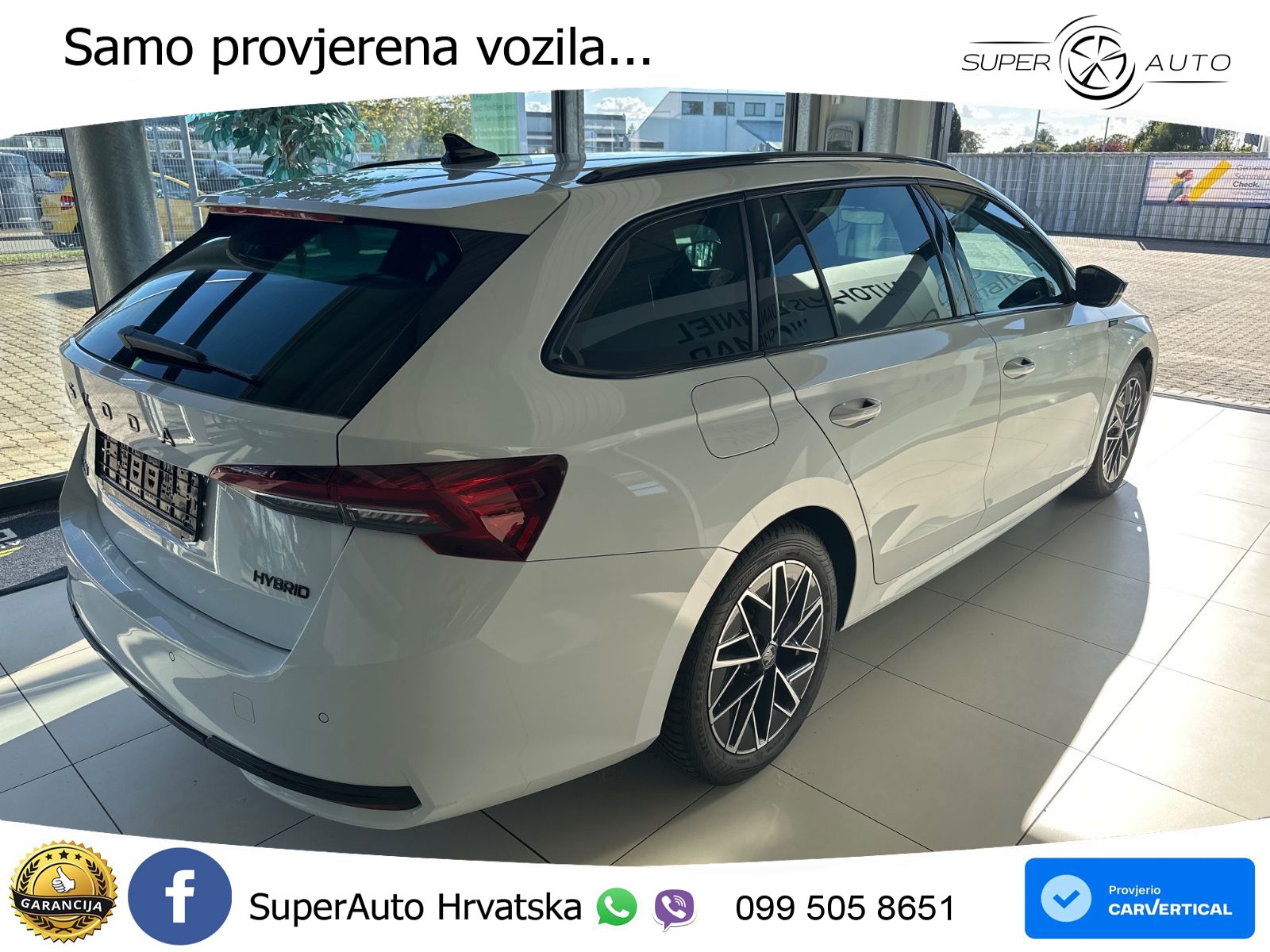 Škoda Octavia Combi 1.5 TSI (150 KS) DSG SportLine LED+GR SJED+ACC