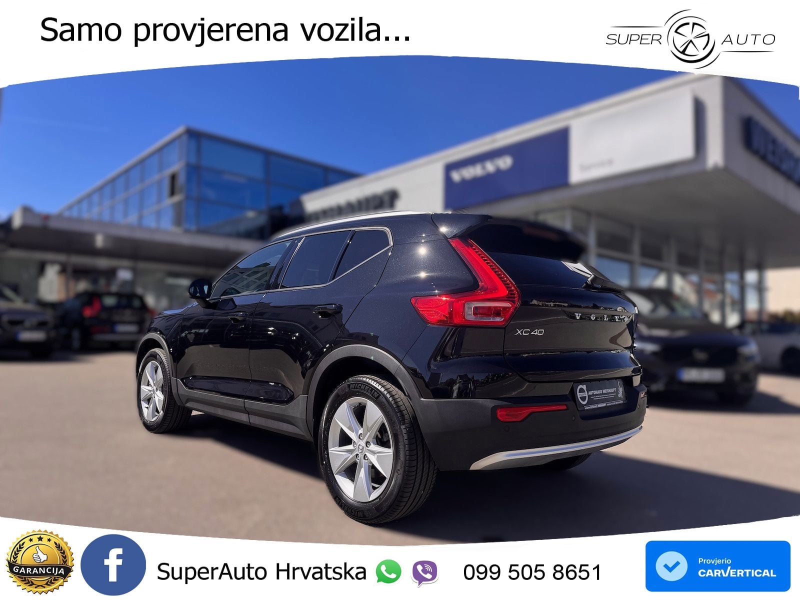 Volvo XC40 2.0 B3 163 KS Automatic LED+ACC