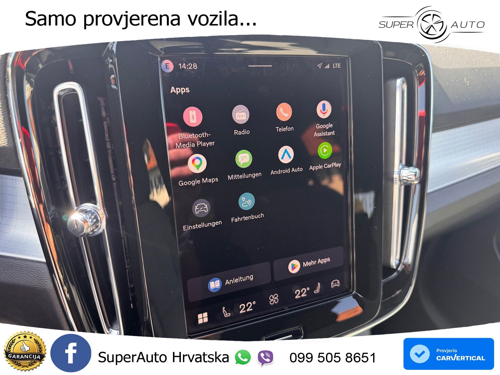 Volvo XC40 2.0 B3 163 KS Automatic LED+ACC