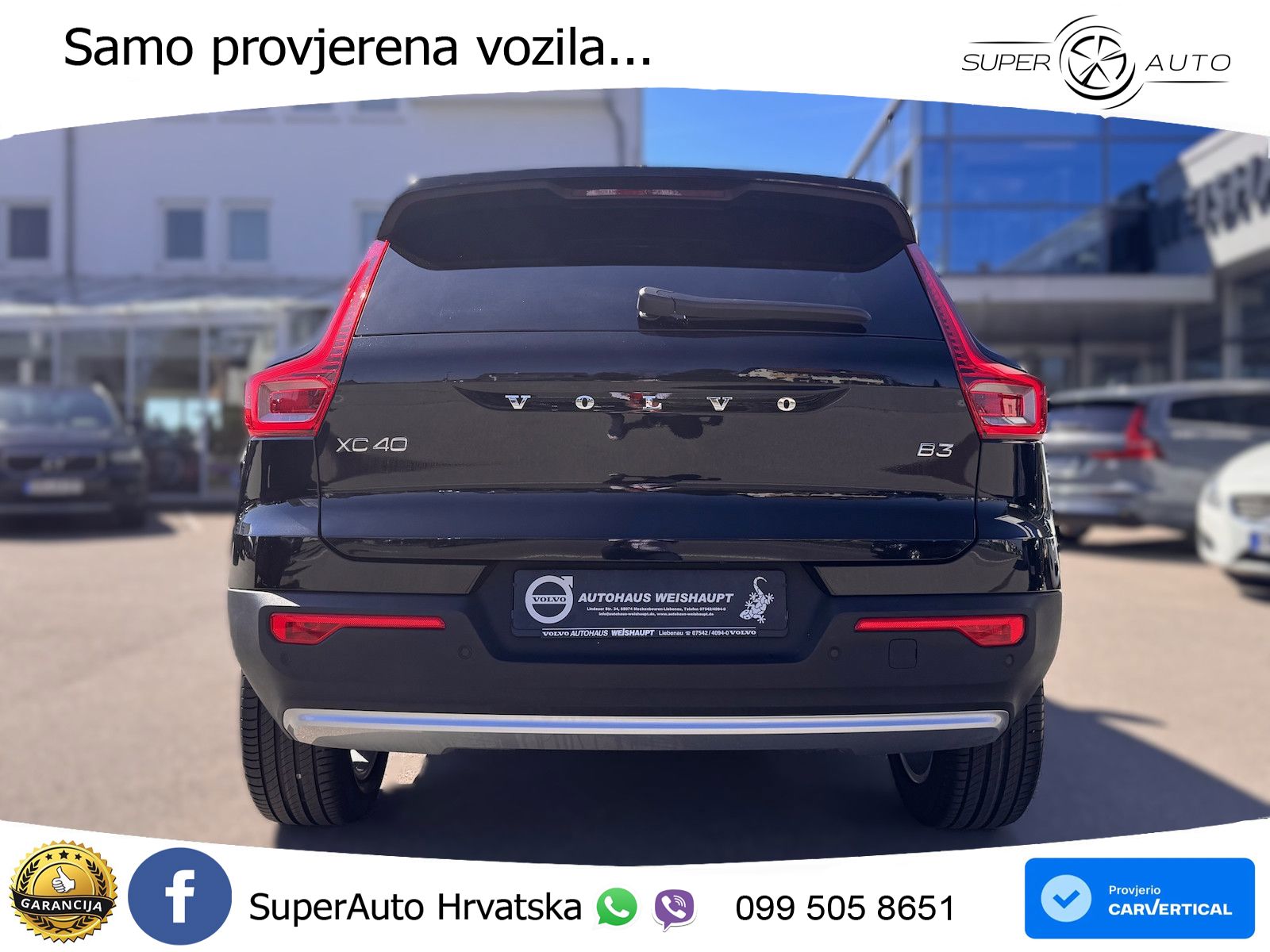 Volvo XC40 2.0 B3 163 KS Automatic LED+ACC