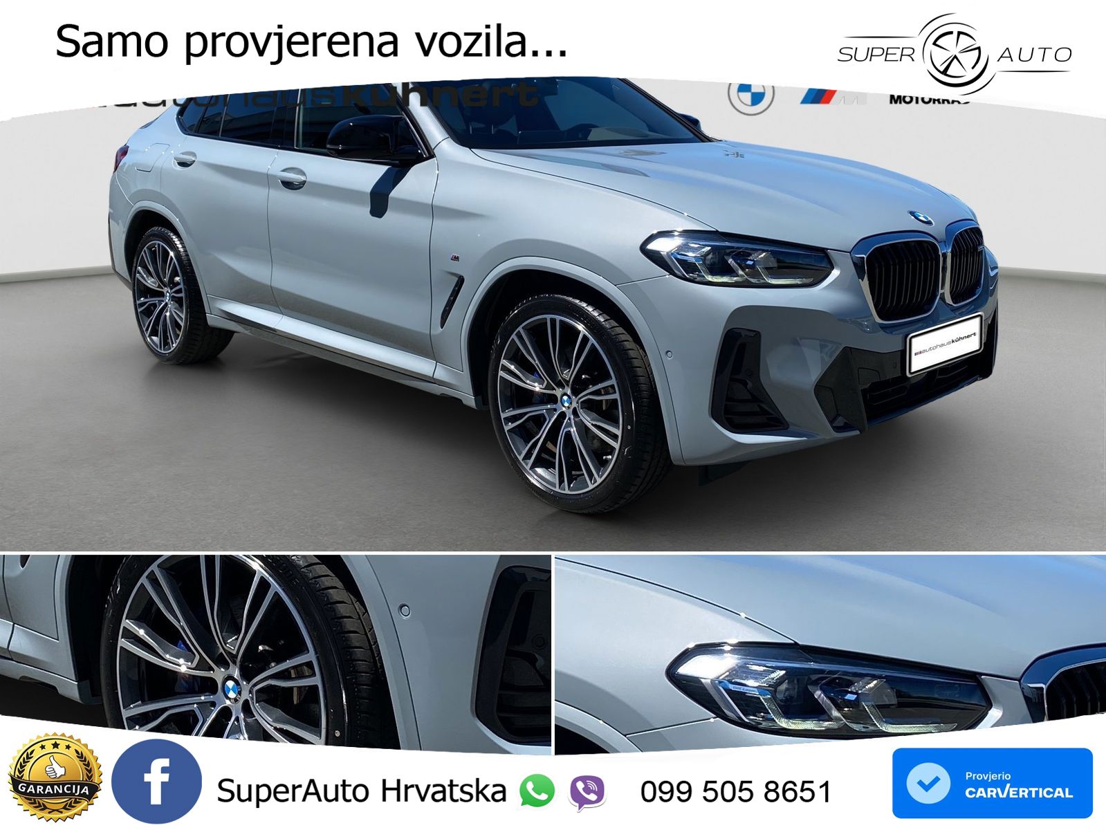BMW X4 M40d (340 KS) xDrive Steptronic M Sport LED+GR SJED+ACC