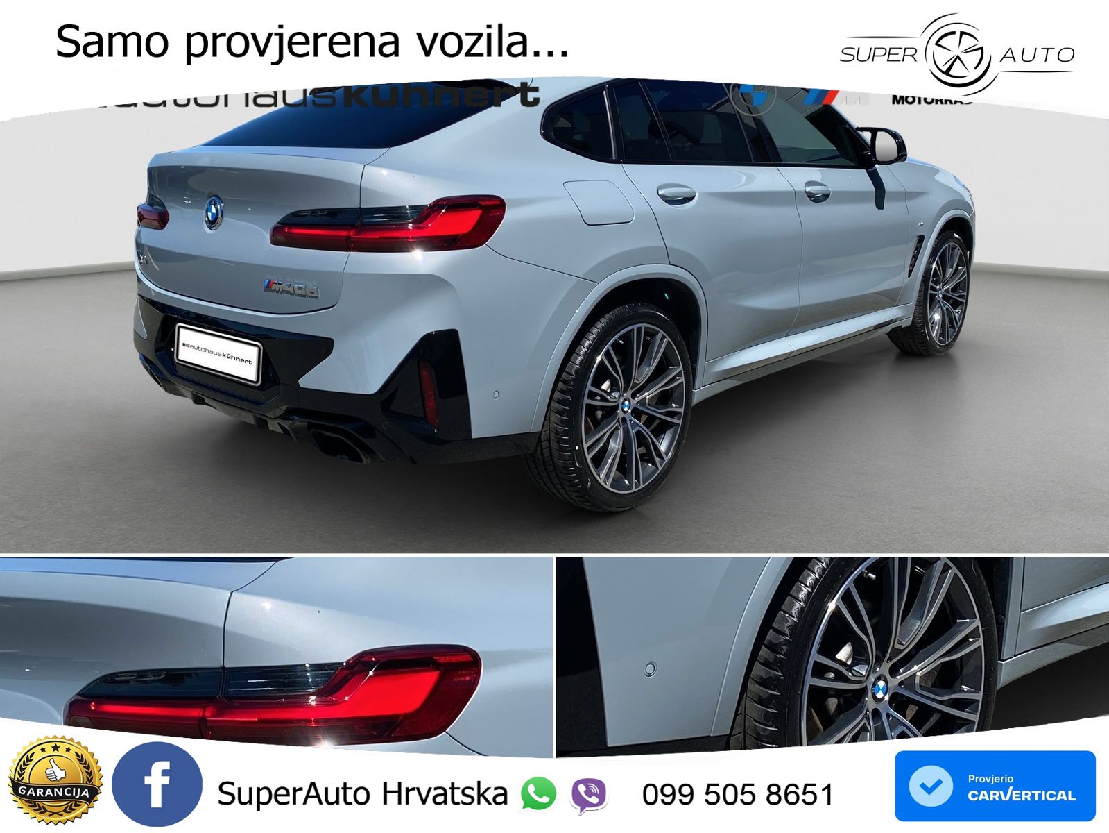 BMW X4 M40d (340 KS) xDrive Steptronic M Sport LED+GR SJED+ACC