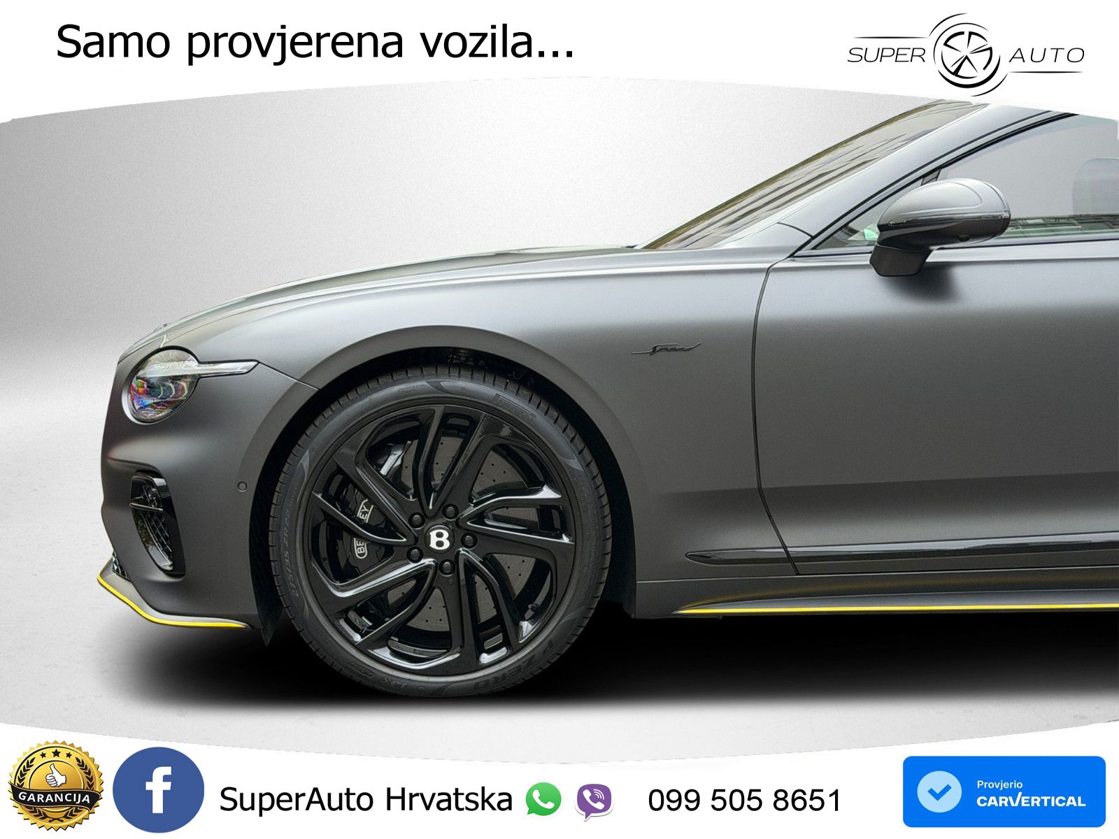 Bentley Continental GT IV 4.0 V8 TFSi (782 KS) AWD DCT LED+GR SJED+ACC