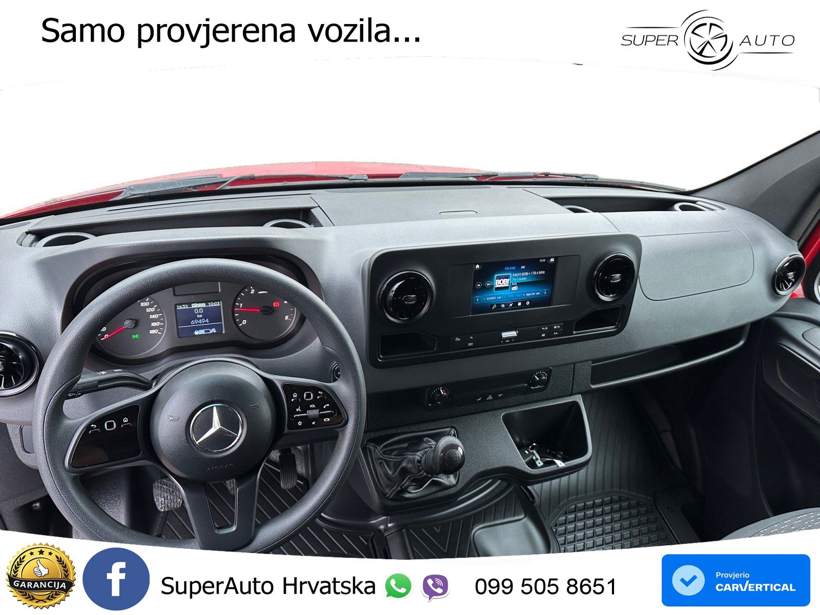 Mercedes-Benz Sprinter 317 CDI Kasten Warmluftheizung Kamera 170 KS