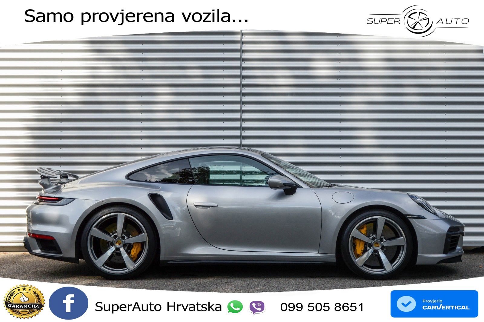 Porsche 911 Turbo S 3.8 (650 KS) PDK ACC+GR SJED+360+PANO