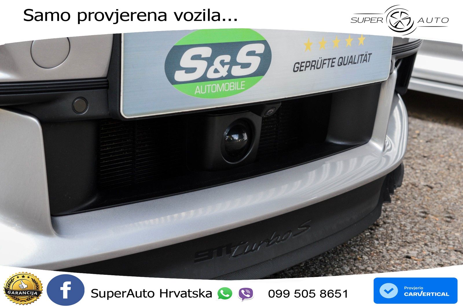 Porsche 911 Turbo S 3.8 (650 KS) PDK ACC+GR SJED+360+PANO