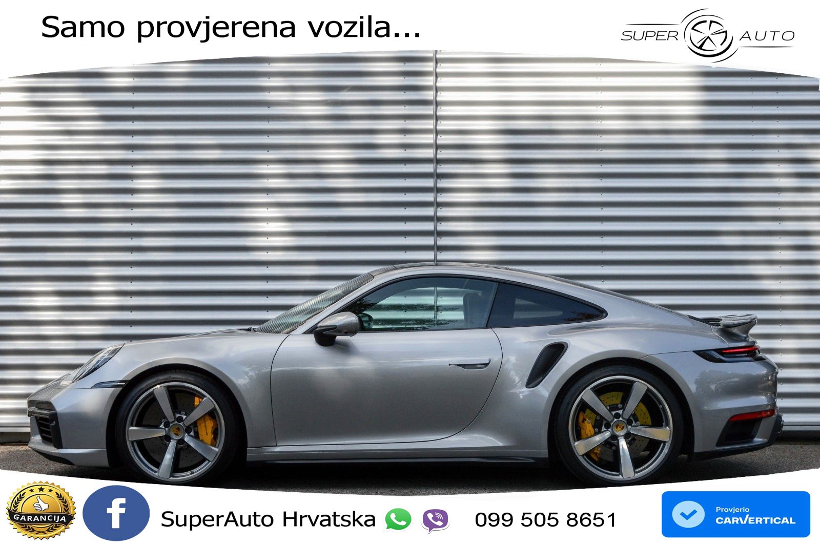 Porsche 911 Turbo S 3.8 (650 KS) PDK ACC+GR SJED+360+PANO