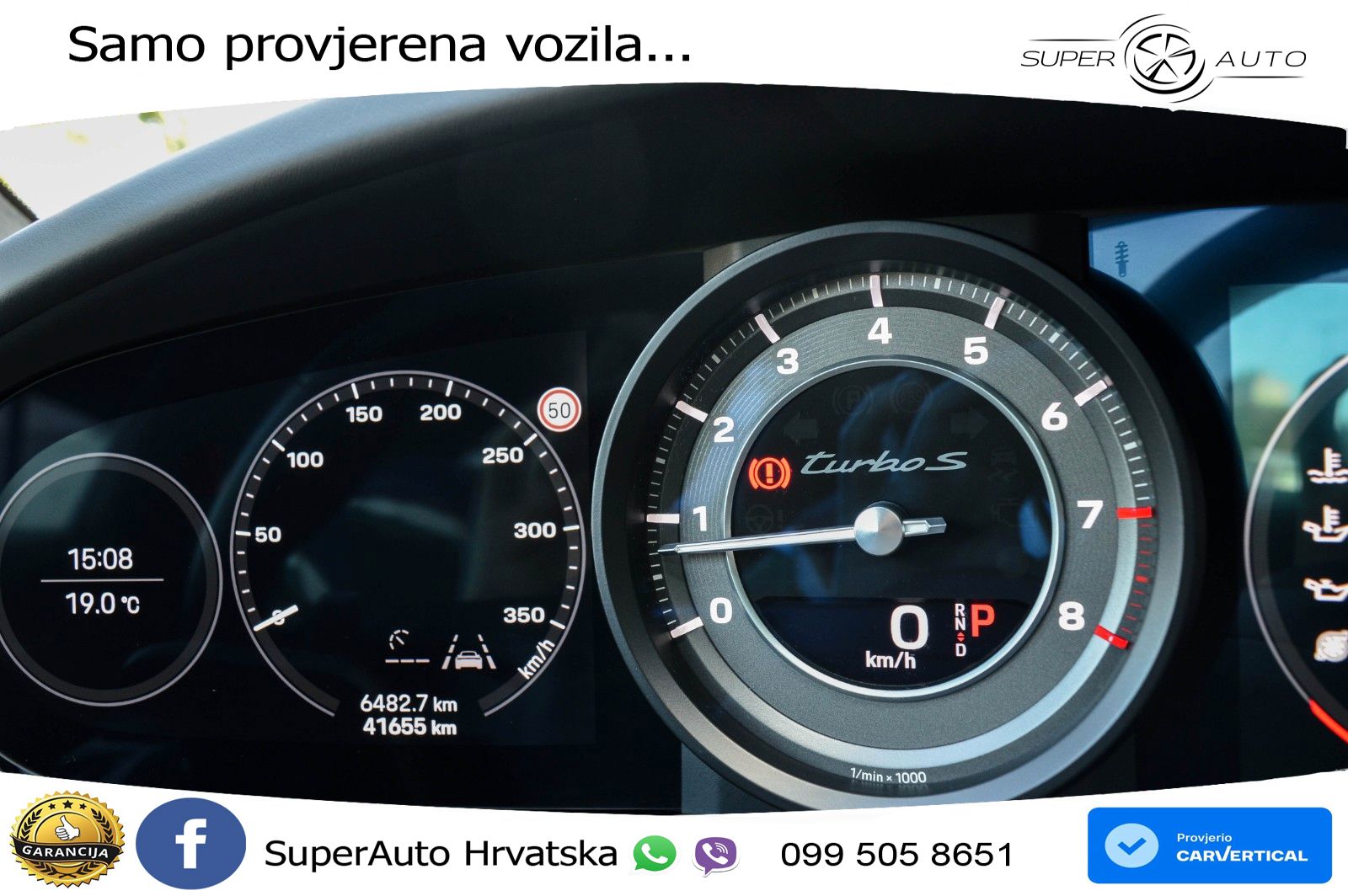 Porsche 911 Turbo S 3.8 (650 KS) PDK ACC+GR SJED+360+PANO