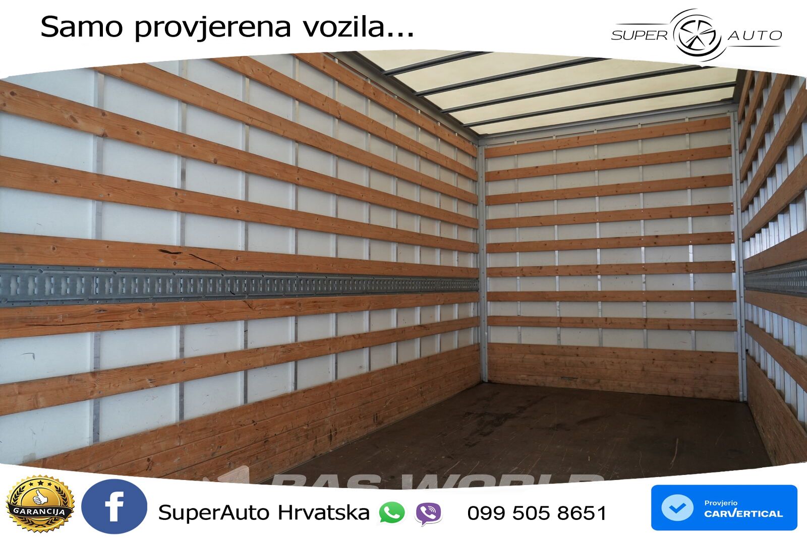 Renault Master 145PK Bakwagen Laadklep D'Hollandia Zijde 145 KS