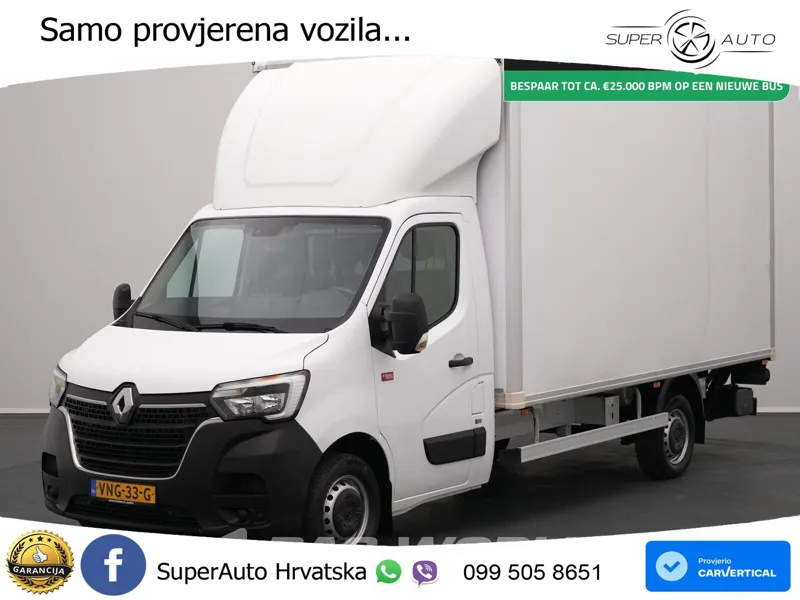 Renault Master 145PK Bakwagen Laadklep D'Hollandia Zijde 145 KS