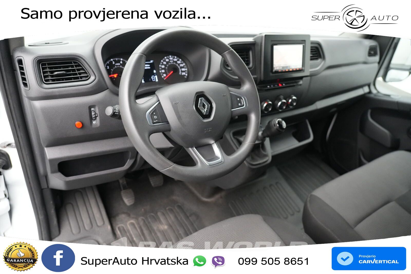 Renault Master 145PK Bakwagen Laadklep D'Hollandia Zijde 145 KS