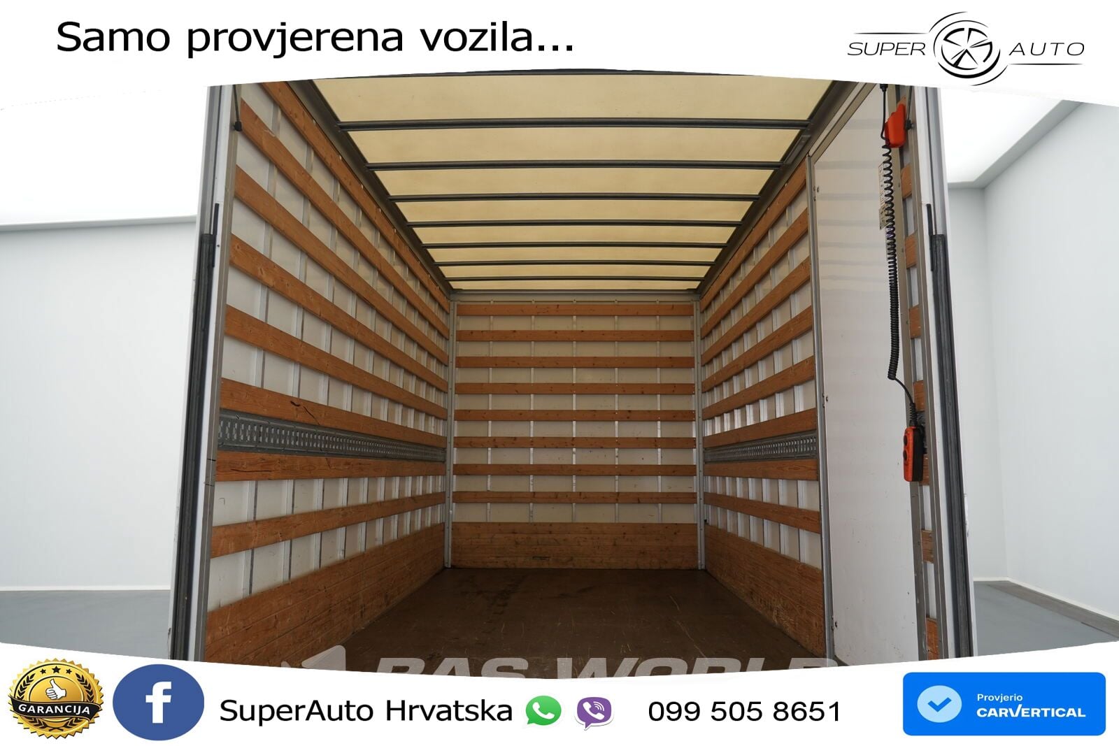 Renault Master 145PK Bakwagen Laadklep D'Hollandia Zijde 145 KS
