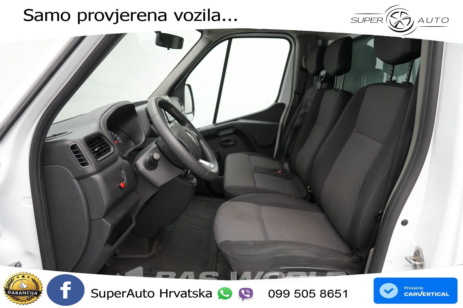 Renault Master 145PK Bakwagen Laadklep D'Hollandia Zijde 145 KS