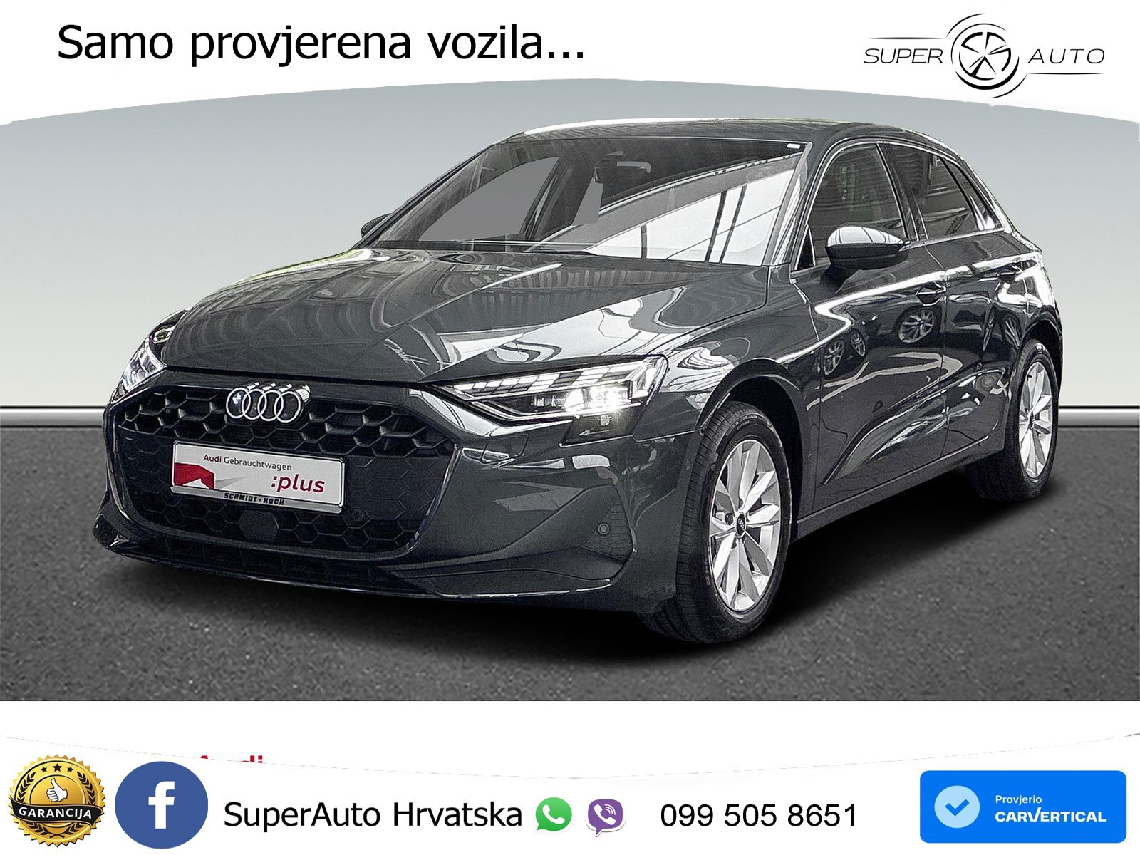 Audi A3 Sportback 30 TFSI (116 KS) Mild Hybrid S tronic LED+GR SJED+ACC