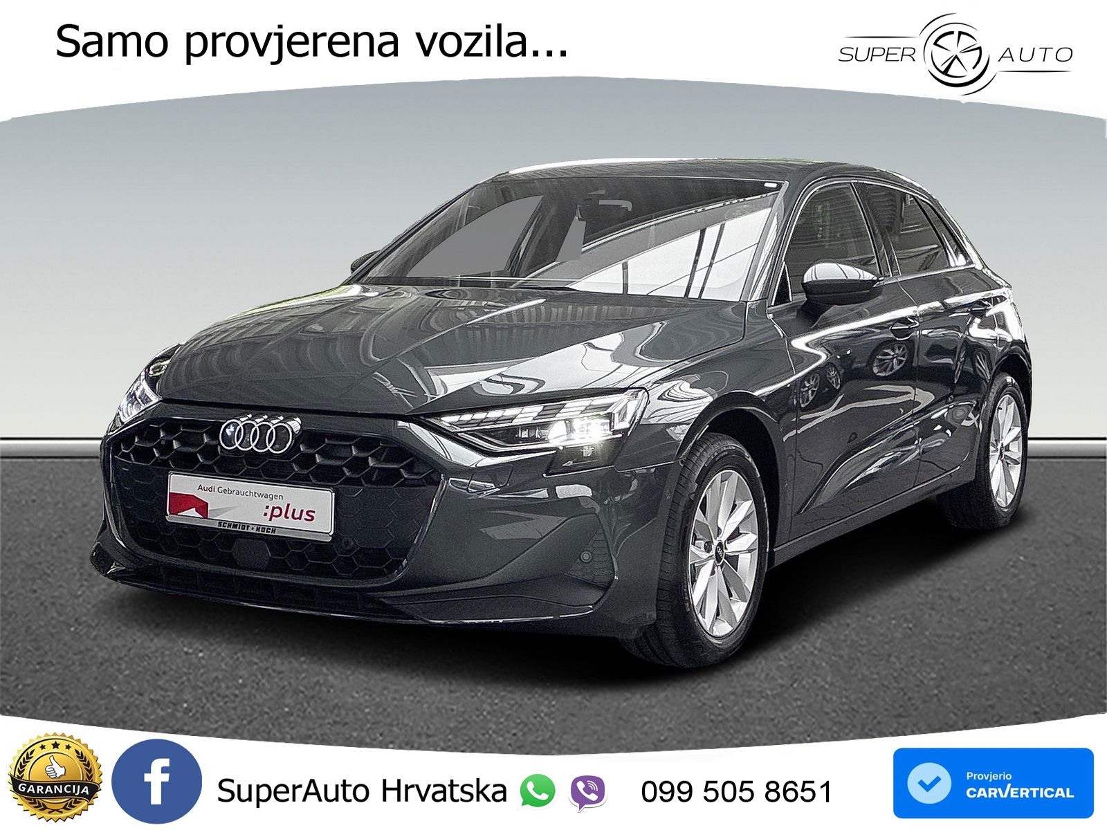 Audi A3 Sportback 30 TFSI (116 KS) Mild Hybrid S tronic LED+GR SJED+ACC