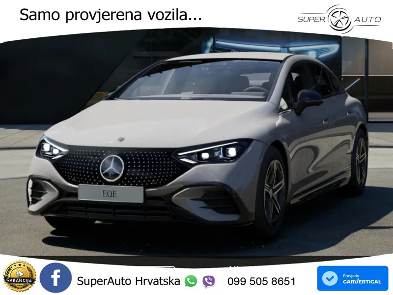 Mercedes EQE 350 98 kWh (292 KS) AMG LED+GR SJED+ACC