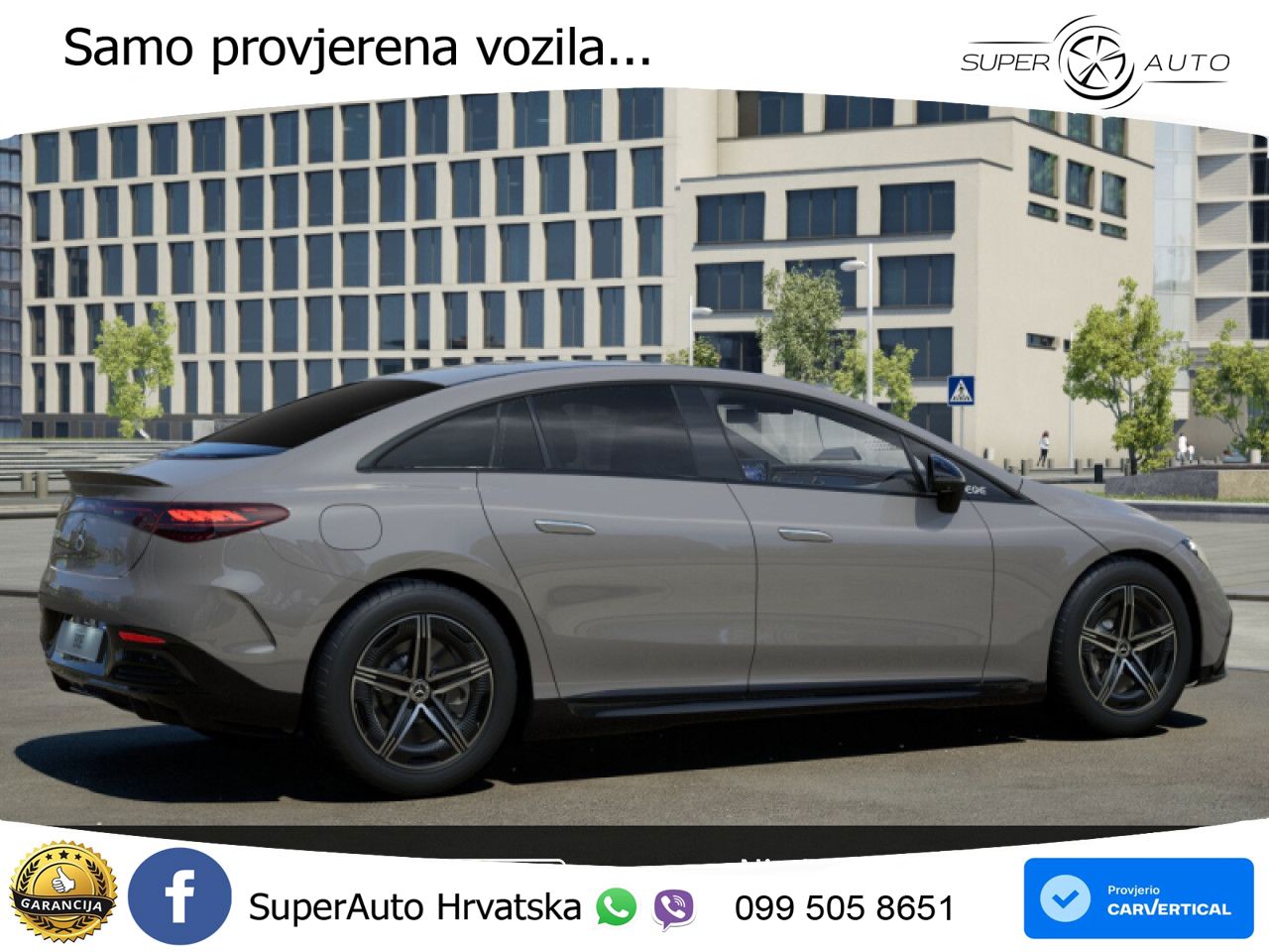 Mercedes EQE 350 98 kWh (292 KS) AMG LED+GR SJED+ACC