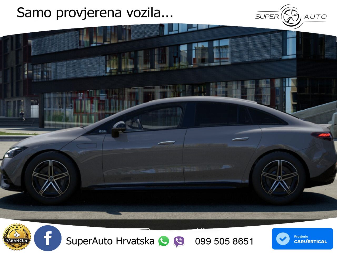 Mercedes EQE 350 98 kWh (292 KS) AMG LED+GR SJED+ACC