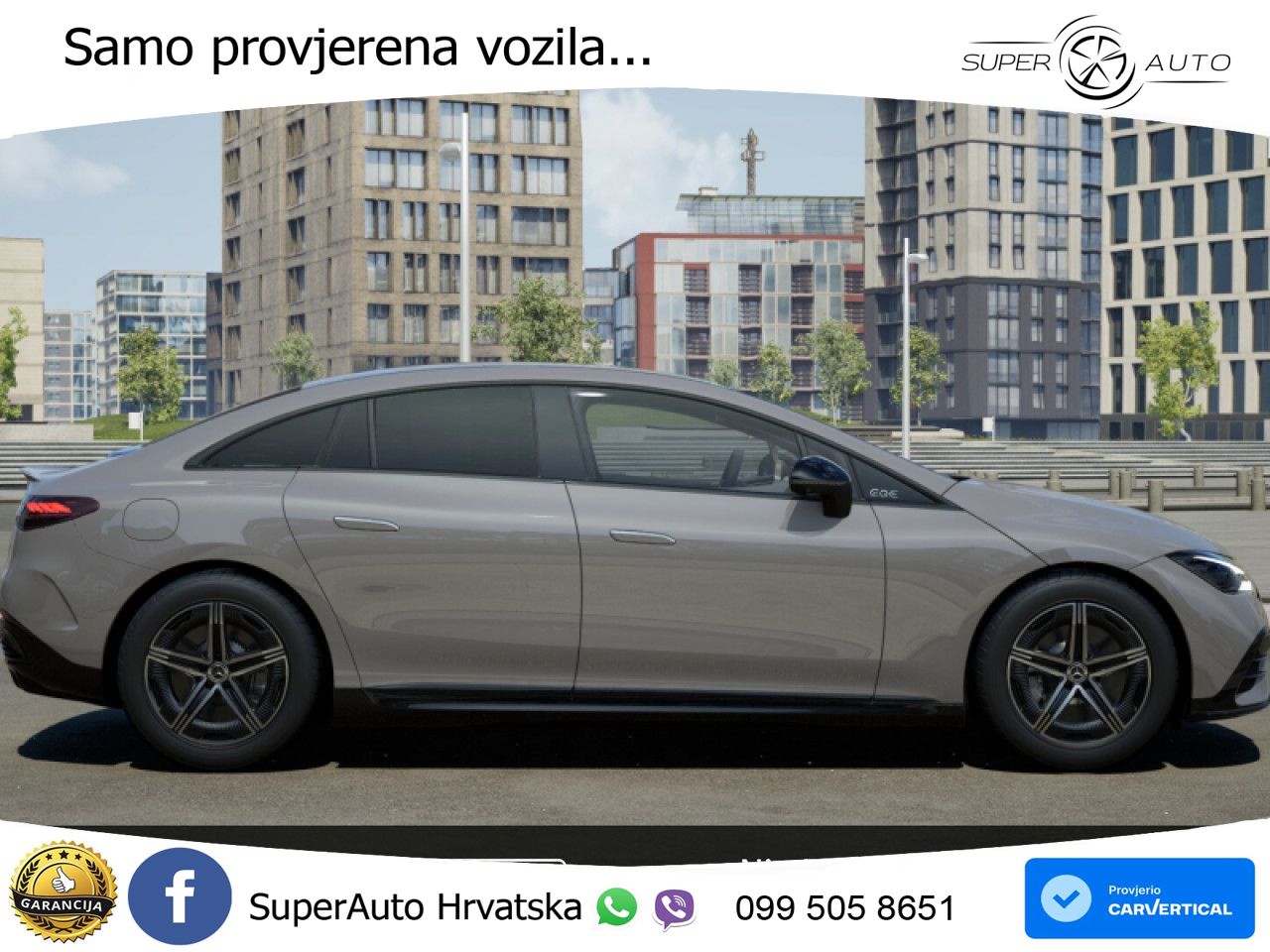 Mercedes EQE 350 98 kWh (292 KS) AMG LED+GR SJED+ACC
