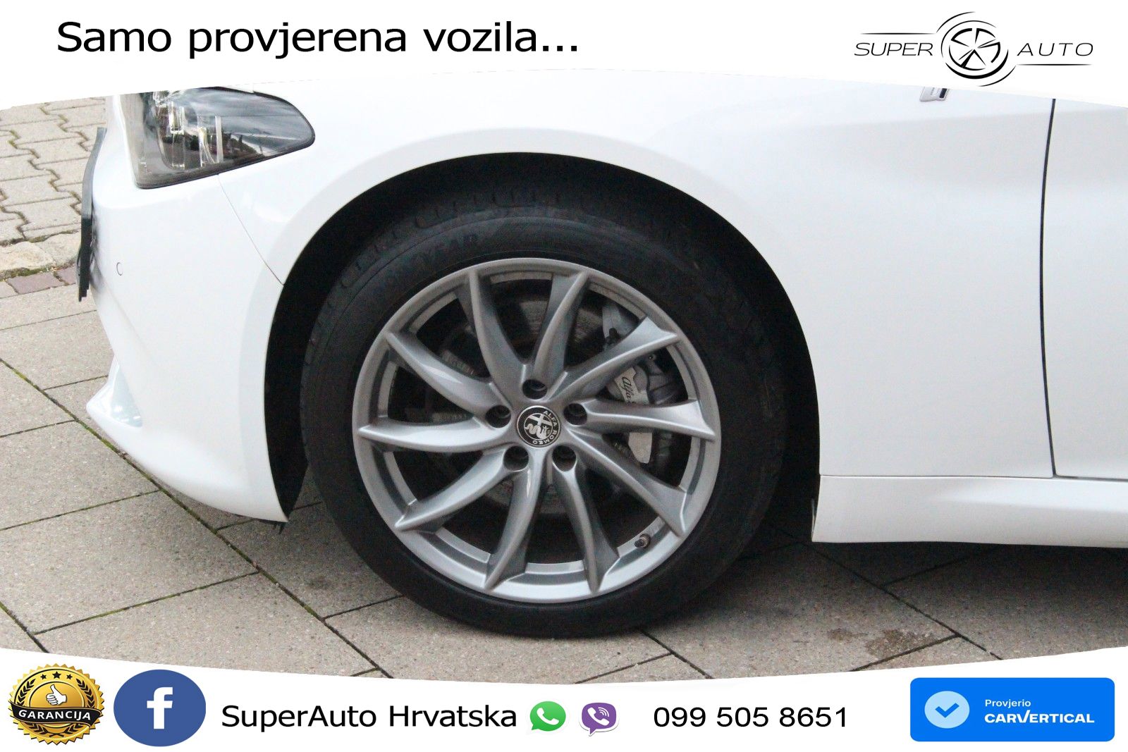 Alfa Romeo Giulia 2.0 Turbo (280 KS) Q4 Automatic LED+GR SJED+ACC