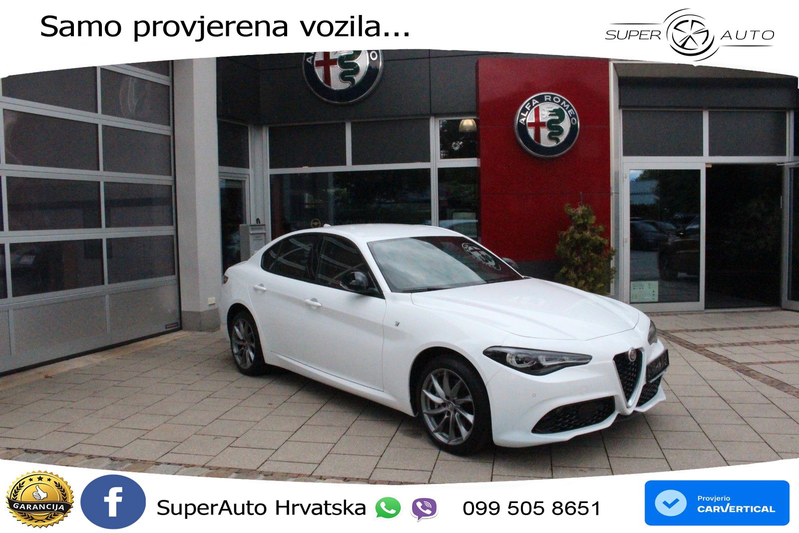 Alfa Romeo Giulia 2.0 Turbo (280 KS) Q4 Automatic LED+GR SJED+ACC