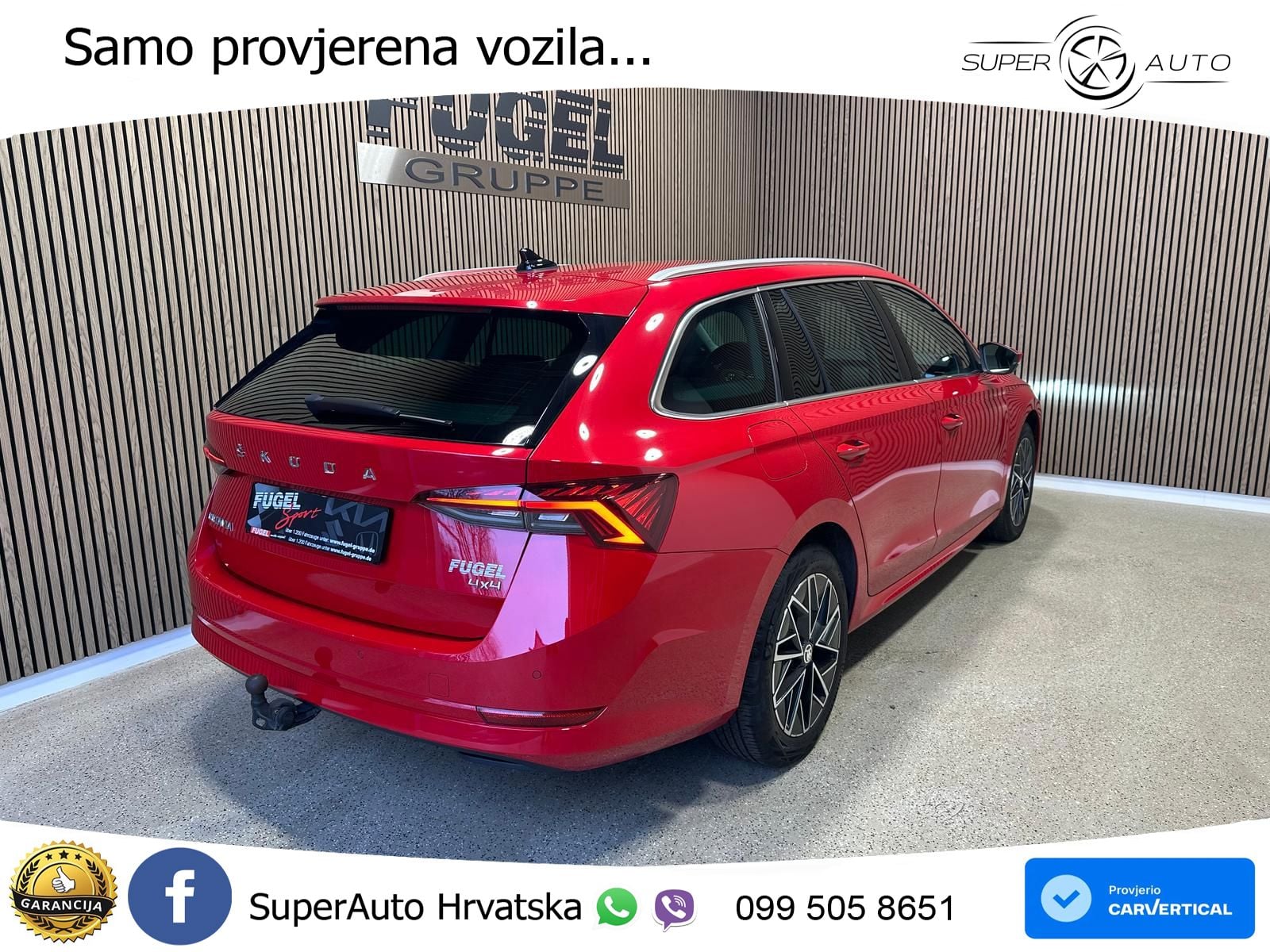 Škoda Octavia Combi 2.0 TDI (150 KS) 4x4 DSG LED+GR SJED+ACC