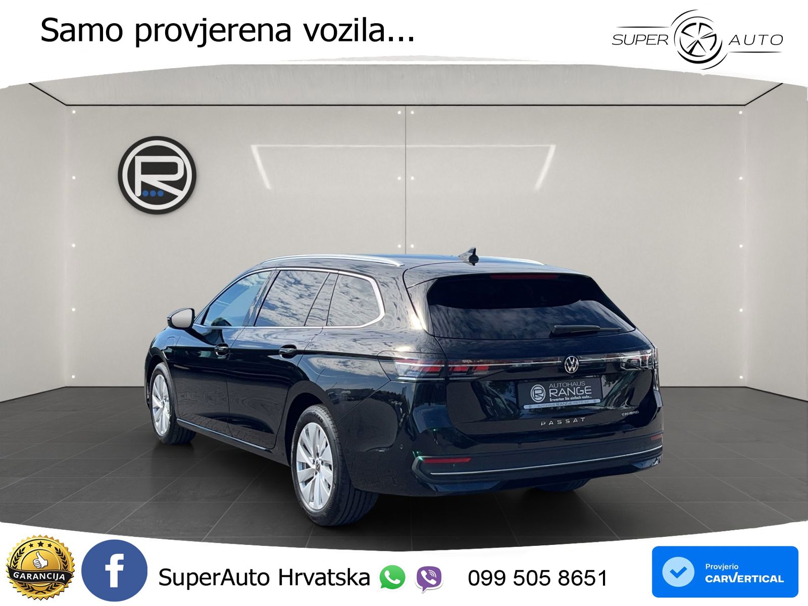 Volkswagen Passat Variant 1.5 TSI (204 KS) eHybrid DSG Business LED+GR SJED+ACC