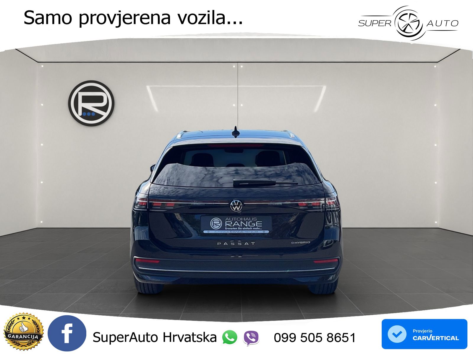 Volkswagen Passat Variant 1.5 TSI (204 KS) eHybrid DSG Business LED+GR SJED+ACC