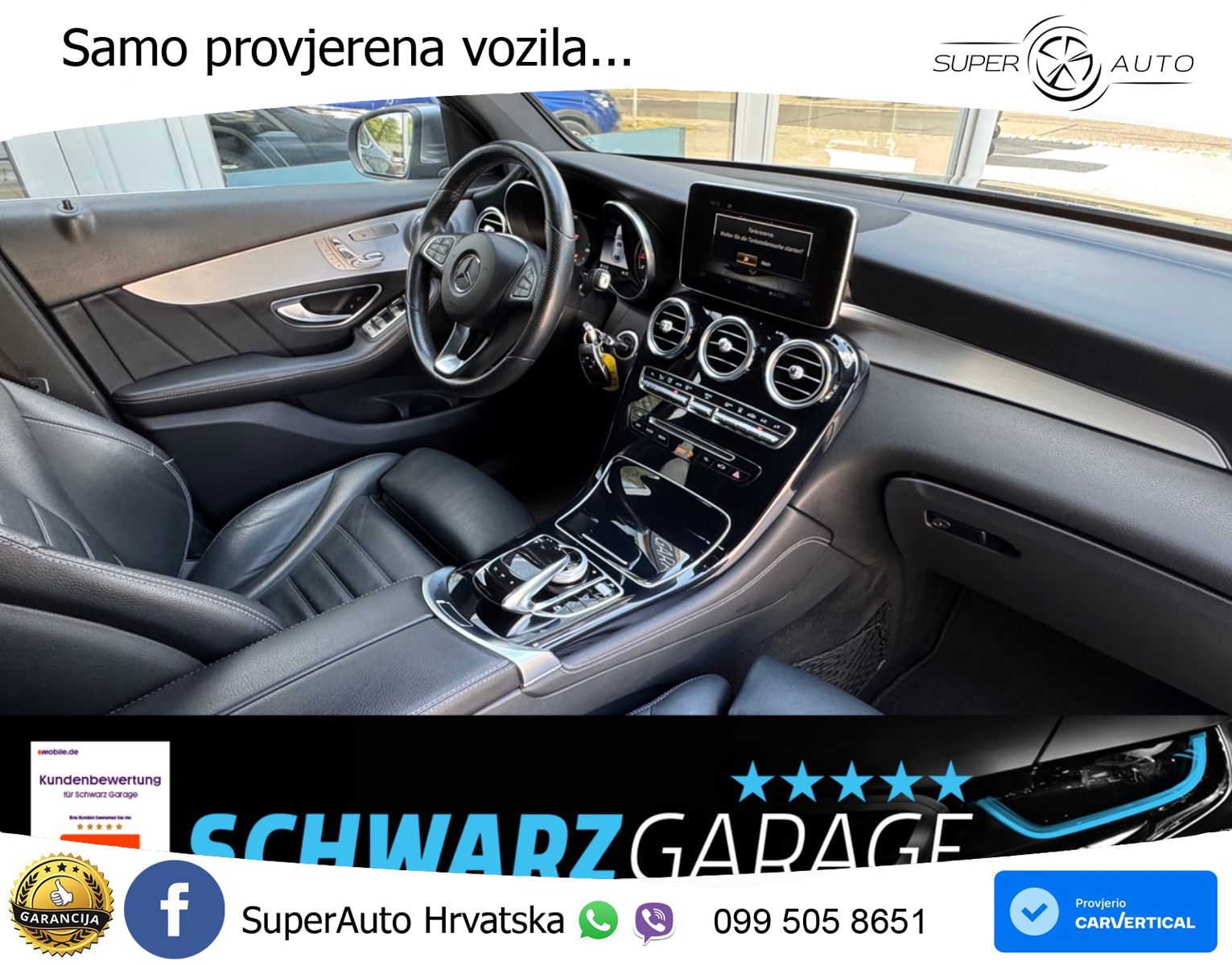 Mercedes GLC Coupe 300 (245 KS) 4MATIC G-TRONIC AMG ZRAČNI+ACC+GR SJED+KAM+PANO