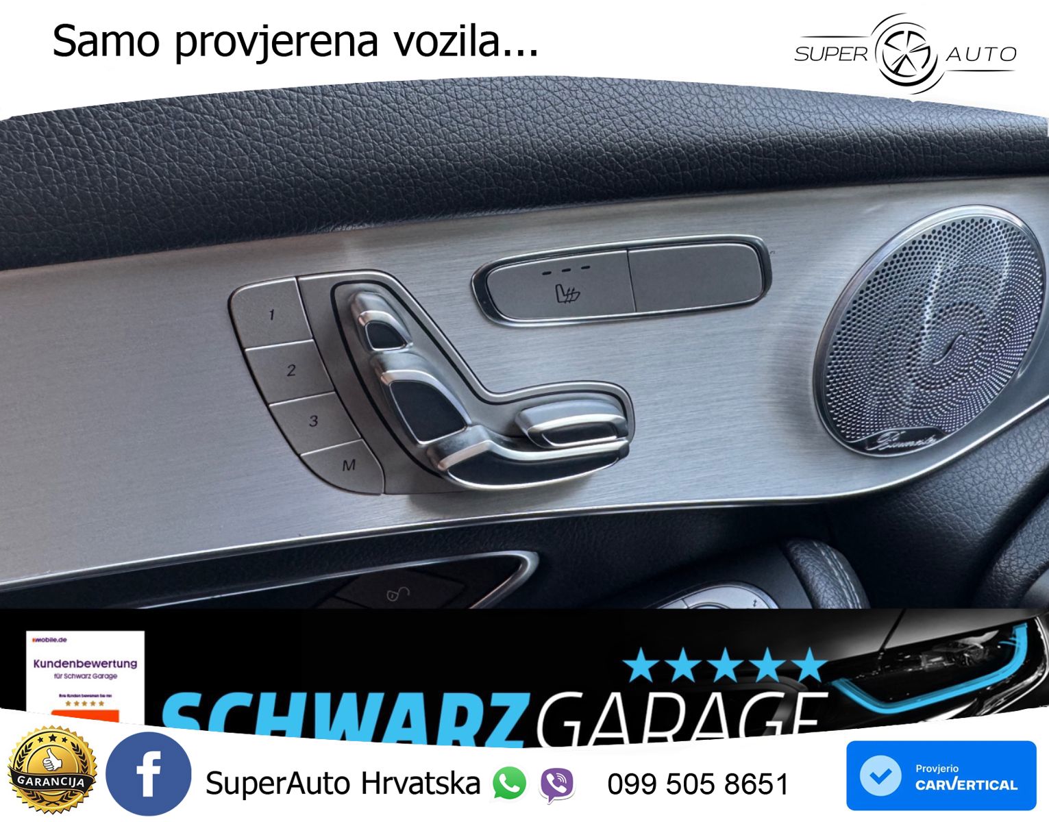 Mercedes GLC Coupe 300 (245 KS) 4MATIC G-TRONIC AMG ZRAČNI+ACC+GR SJED+KAM+PANO